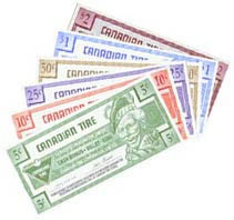 Canadian Tire Money